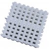 Prelivový roll-rošt pre verejné bazény - biely - šírka 246 mm, výška 35 mm, (43 ks/m)