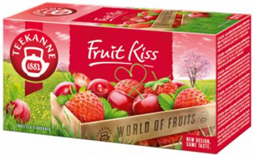 Teekanne Fruit kiss jahoda višňa ovocný čaj 20 x 2,5 g