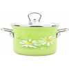 Belis hrnec DAISY 18cm 2,5l se skleněnou poklicí