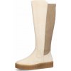 Creator dámske kožené čižmy - béžové - 40