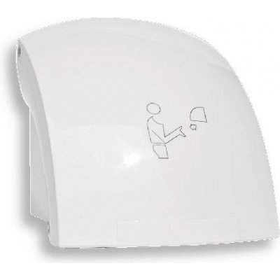 Novaservis Hygienický program - Elektrický senzorový sušič rúk, biely 69091,1