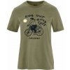 Dámske tričko Fjallraven Hoja Iväg T-shirt W zelená M