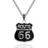 Prívesok z chirurgickej ocele Route 66 - včetně řetízku 2.5 mm/ 60 cm