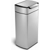Odpadkový kôš voľne stojací Simplehuman Touch-bar bin 30 l matná nerez oceľ mat SHCW2015
