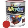 Farba na kov hrdzu i drevo DUPLI-COLOR Alkyton červená RAL3020 lesklá 250 ml