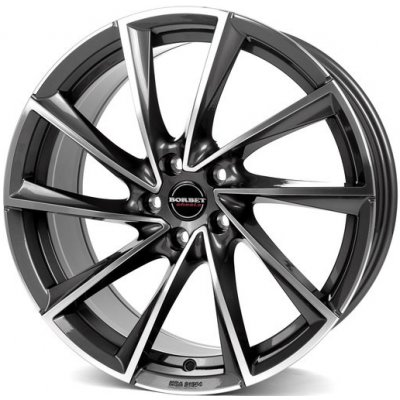 BORBET VTX 8x18 5x112 ET44 graphite polished