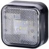 KAMAR Bočné LED obrysové svetlo 0,5W/1W, 12/24V, biele [L0001]