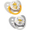 BabyOno anatomický silikon 2 ks 3 žltá V001157