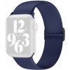 AppleKing silikónový remienok s posuvnou prackou pre Apple Watch Ultra 49mm / 46mm / 45mm / 44mm / 42mm - tmavomodrý - možnosť vrátiť tovar ZADARMO do 30tich dní