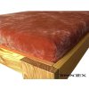 Prestieradlo Aaryans 180x200 cm mikroflanel bledohnedé (dvojposteľová plyšová plachta z mikrovlákna)