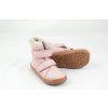 Froddo Detské Zimné Barefoot Topánky Winter Furry Boot Pink