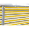 Floracord Balkónová zástena HDPE, žlto-biela, 180 g/m2, 500 x 90 cm