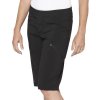 Dámske kraťasy 100% RIDECAMP Womens Shorts Black Veľkosť: L