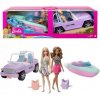 Barbie Motorový čln a SUV s mi