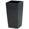 Prosperplast Kvetináč Urbi Square Záhradný Vysoký Kvetináč Na Terase 61 Cm, Antracit + Vložka