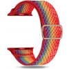 eses Nastaviteľný nylónový elastický loop remienok pre Apple Watch 38 mm/40 mm/41 mm/42 mm Farba: edícia Pride