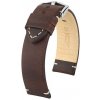 Kožený remienok Hirsch Ranger L 05402010-2, hnedý, teľovina, dĺžka L, Quick Release 22 mm