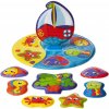 Hračka do vody Playgro - Plávajúce puzzle do vane (9321104863799)