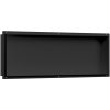CERANO - Zápustná polička / nika do obkladu - čierna matná - 60x20x10 cm CER-417476