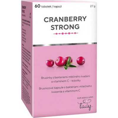 VITABALANS LADY Cranberry strong 60 kapsúl