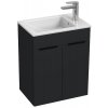 Jika Cube umývadlo so skrinkou 49 cm antracitová H4536411763521