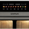 G3F G3 Ferrari G10223 fritéza Dvojitý 12 L Samostatný 2200 W Teplovzdušná fritéza Čierna, Nerezová oceľ