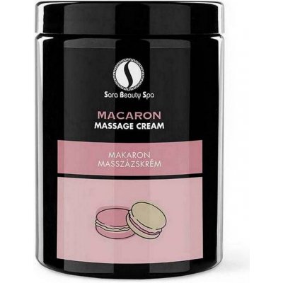 Sara Beauty Spa Macaron masážny krém na tvár a telo 1000 ml
