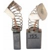 Asein 1848J Náhradní uhlíky (2ks) pro stroje MAKITA (6,5 x 13,5 x 17,5 mm), typ 18