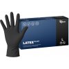 Espeon Latexové rukavice LATEX BLACK 100 ks, nepudrované, čierne, 5.8 g Veľkosť: L