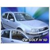 Deflektory - Protiprievanové plexi VW Golf IV HTB, Combi 5D 1997 - 2004 (+zadné)