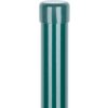Stĺpik Strend Pro METALTEC, 48/2800/1,50 mm, zelený, okrúhly, čiapočka, Zn+PVC, RAL6005