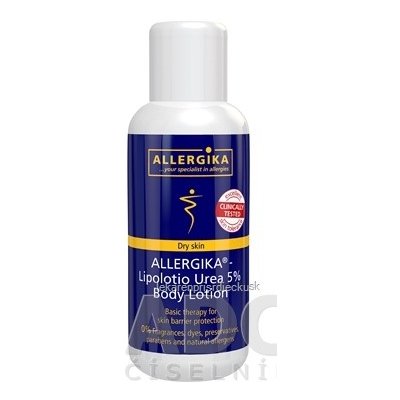 ALLERGIKA LIPOLOTIO UREA 5% 1x200 ml