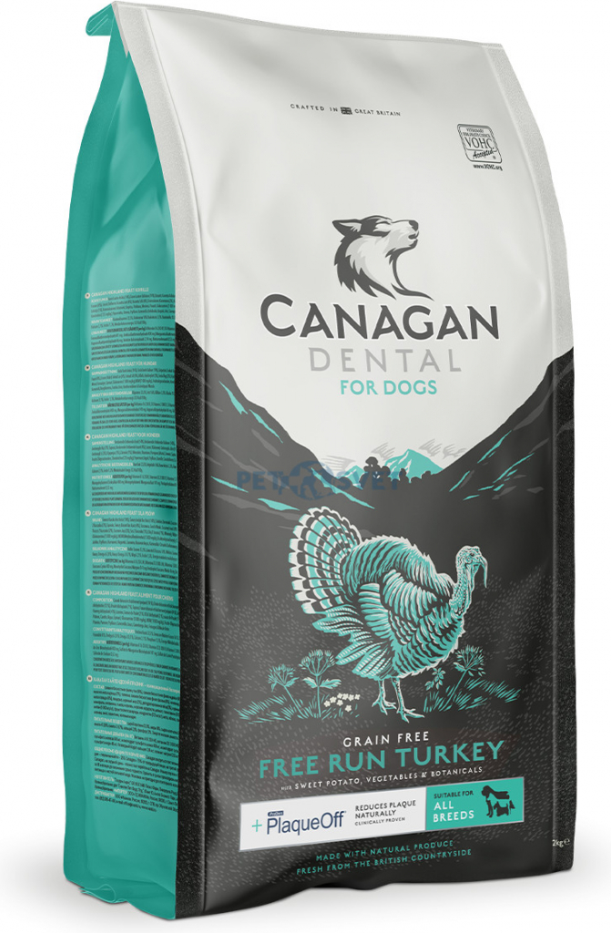 Canagan Free Run Turkey Dental 12 kg