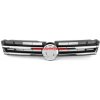 VW TOUAREG 01/10- Predná mriežka masky /chróm , čierna/
