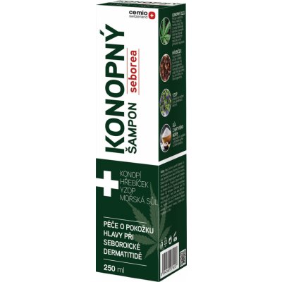 Cemio Seborea Konopný šampón 250 ml