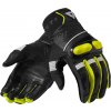 REVIT rukavice HYPERION black / neon yellow - M