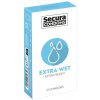 Secura Extra Wet kondómy so silikónovým povlakom 12 ks dlhodobé