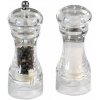 Kesper Mlynček na korenie a soľnička 14 cm, priehľadný akryl