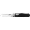 Vystreľovací nôž Mikov Predator Black ABS, Stonewashed N690 (241-BH-1/STKP)