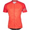 Northfinder Pánske cyklistické tričko pohodlné celorozopínacie MATHIAS red 2XL TR-35381MB