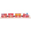 Bigjigs Rail Hasičský vlak + 3 koľaje -