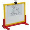 Aga4Kids Detská tabuľa s bezpečnostným sklom + obojstranná tabuľa TBS2