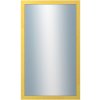 DANTIK - Zrkadlo v rámu, rozmer s rámom 60x100 cm z lišty RETRO žltá (2533)