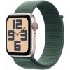 Apple Watch SE GPS + Cellular, 40mm hliníkové pouzdro Moonlight se sportovním páskem Mountain Lake