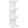 Sapho RIWA GALERKY RIWA otvorená polica 20x70x15cm, biela lesk RIW200-0030