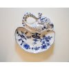 Cibulák slon ucho na stenu 31 cm originálny cibulákový porcelán Dubí, cibuľový vzor