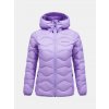 Peak Performance W Helium Down Hood Jacket fialová