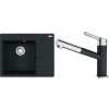 Franke SET G215 ON 114.0650.772 - CNG 611-62 TL/2 onyx + FC 3055.071 chróm / onyx