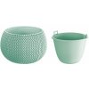 Prosperplast Kvetináč SPLOFY Bowl 290x195 mm, šalvia, vložka