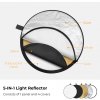 K&F 56cm round reflector Light diffuser 5 in 1 foldable multi-disc with tote bag K&F Concept